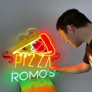 Pizza Led Neon Acrylic Artwork